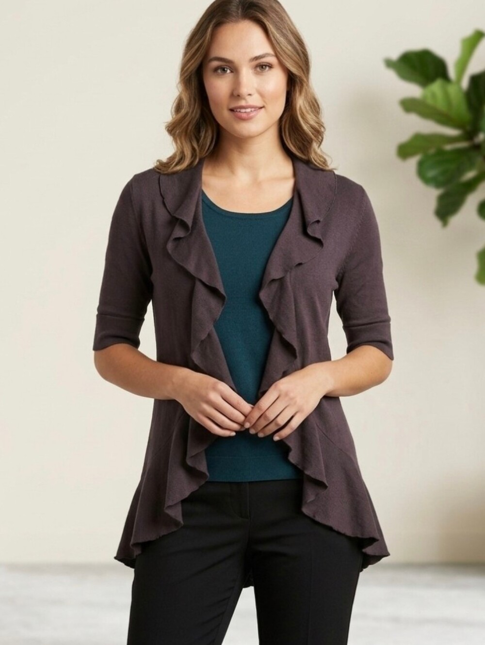 Express Gray Boleros Size Medium M Cover Up Coat Cargidan Blouse Sweater Shirt